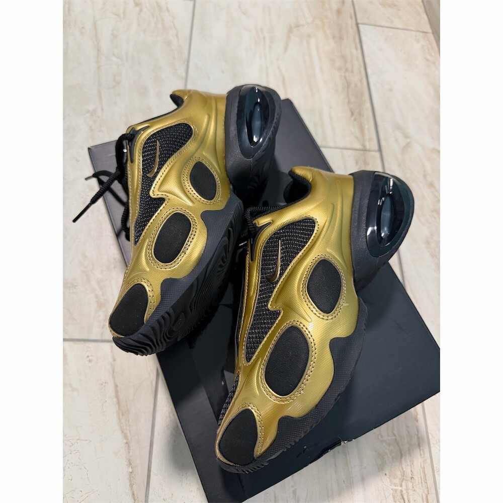Nike Air Max Muse Women's Sneakers Metallic Gold/Black Size 6 - Picture 4 of 9